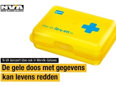 Gele doos kan levens redden